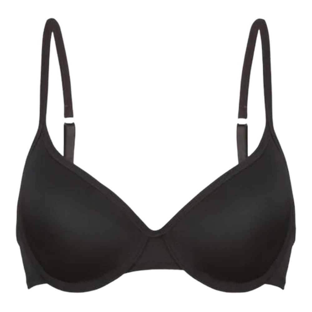 𝅺GEORGE Black Underwire T-Shirt Bra Size 36C